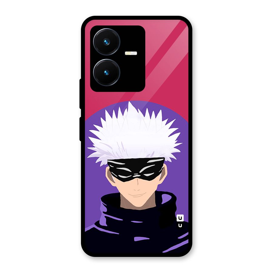 Gojo Lives Glass Back Case for Vivo Y22
