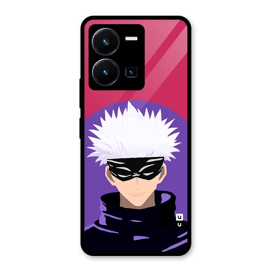 Gojo Lives Glass Back Case for Vivo Y35