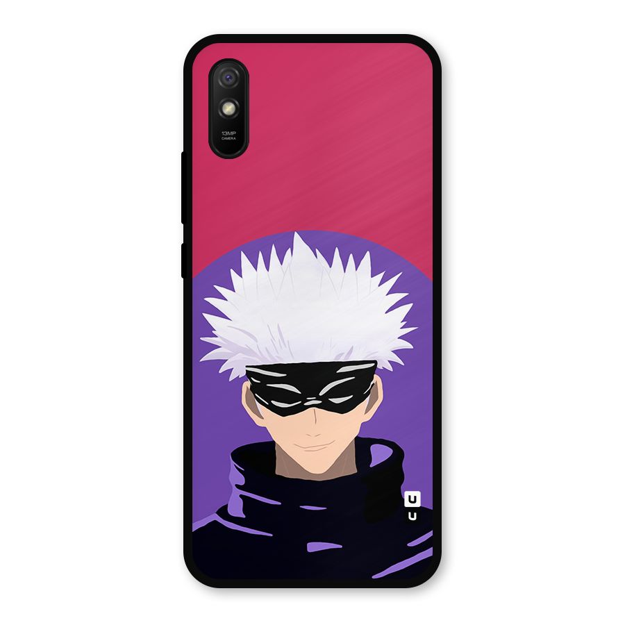 Gojo Lives Metal Back Case for Redmi 9a