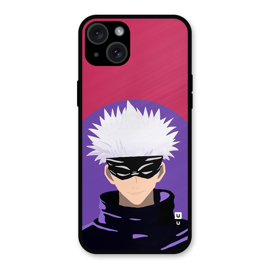 Gojo Lives Metal Back Case for iPhone 15 Plus