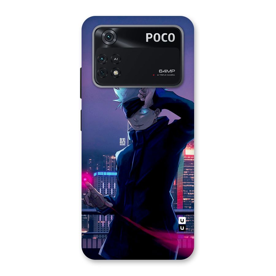 Gojo Looks Back Case for Poco M4 Pro 4G