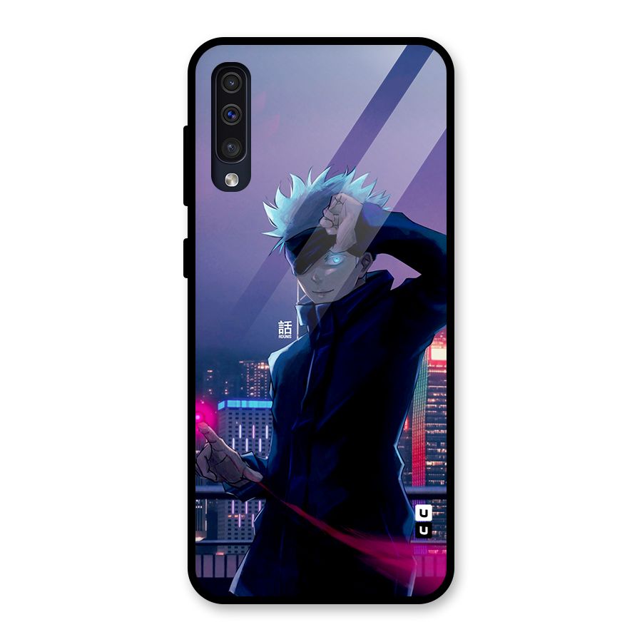 Gojo Looks Glass Back Case for Galaxy A50