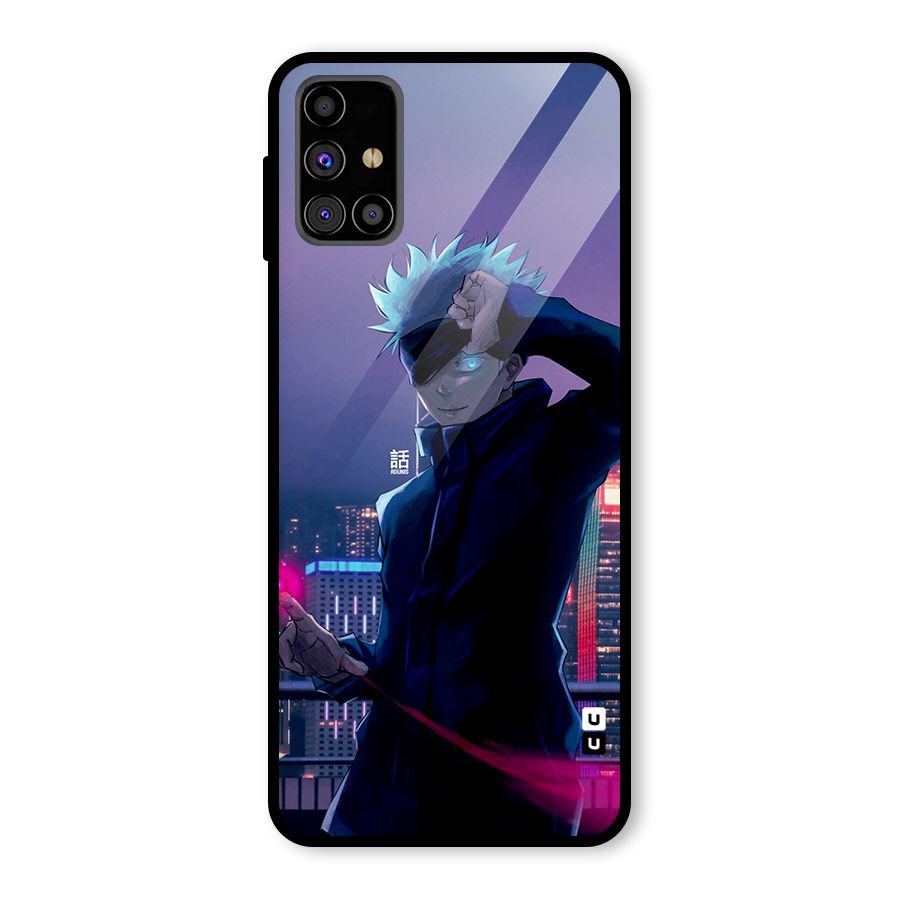 Gojo Looks Glass Back Case for Galaxy M31s