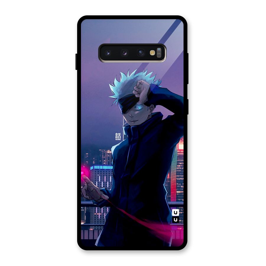 Gojo Looks Glass Back Case for Galaxy S10 Plus