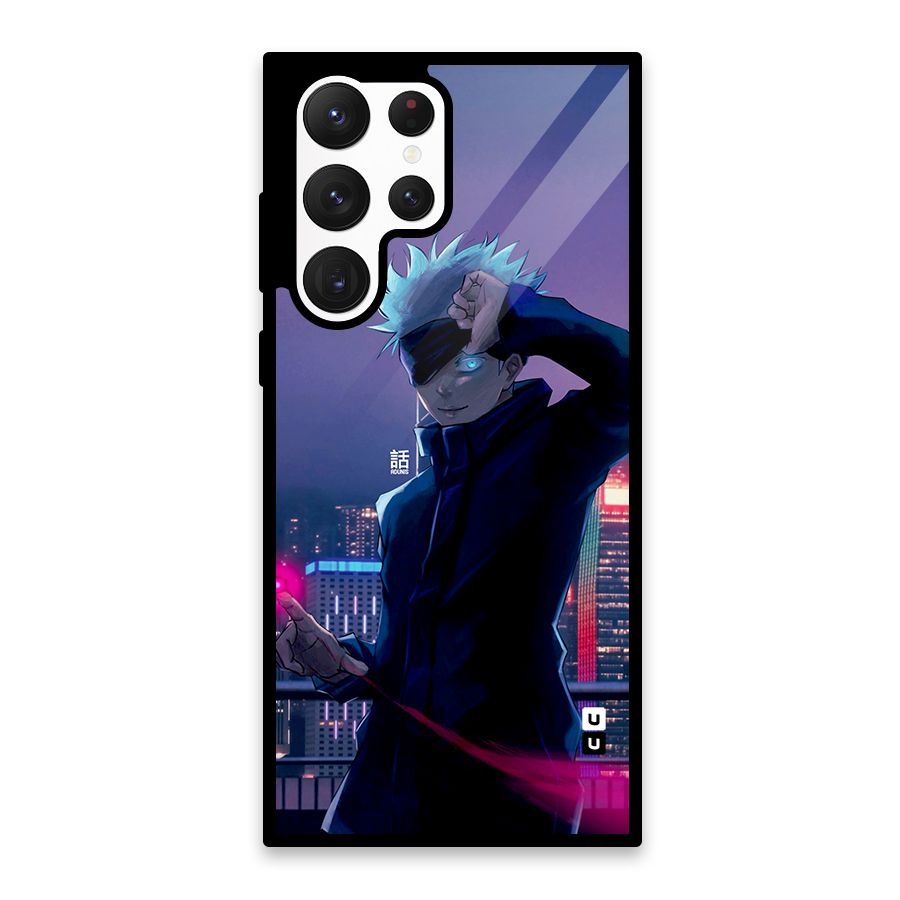Gojo Looks Glass Back Case for Galaxy S22 Ultra 5G