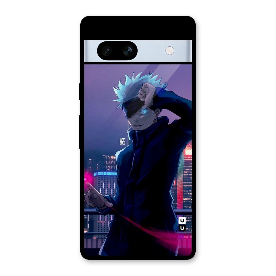 Gojo Looks Glass Back Case for Google Pixel 7a