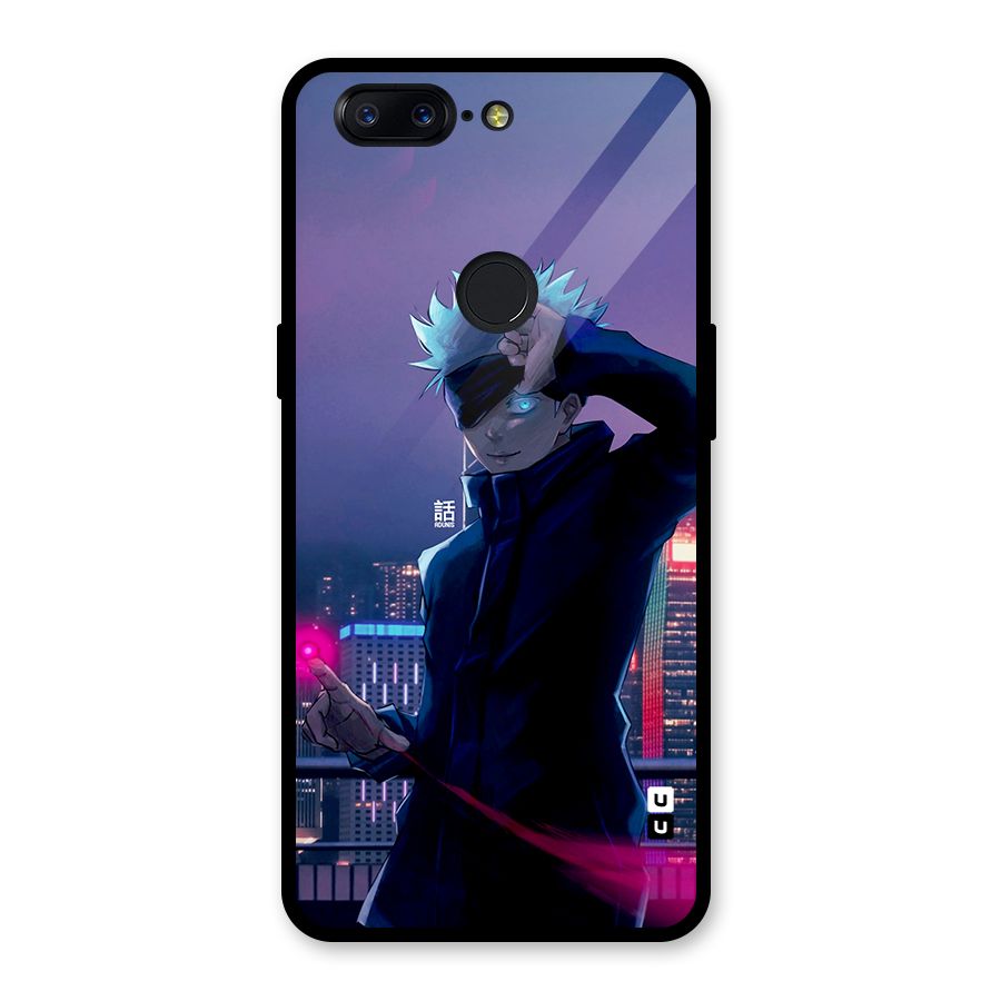 Gojo Looks Glass Back Case for OnePlus 5T