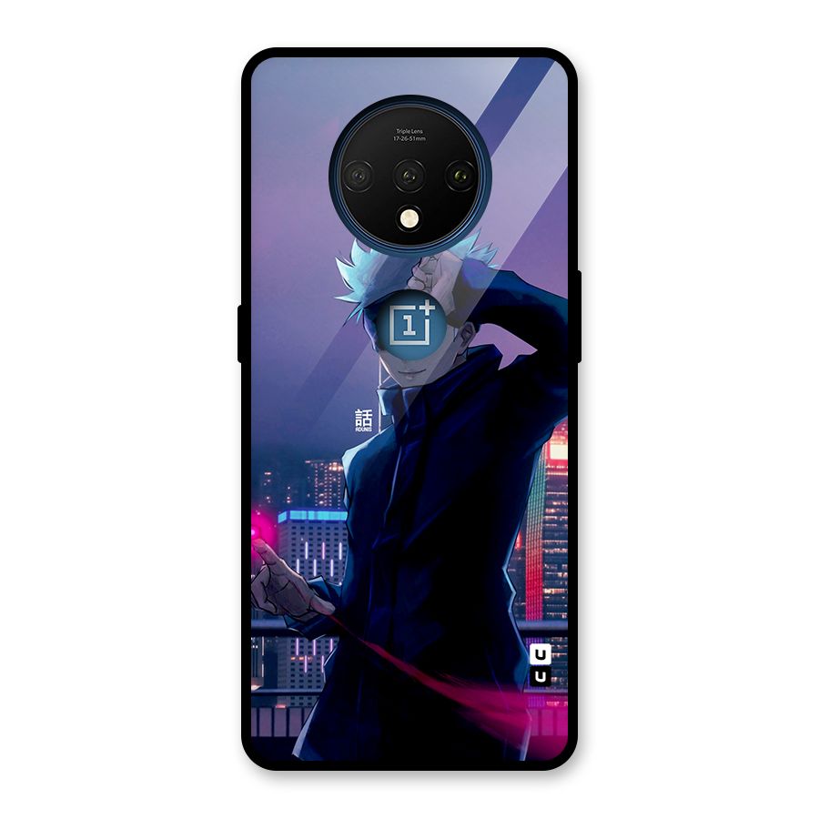 Gojo Looks Glass Back Case for OnePlus 7T