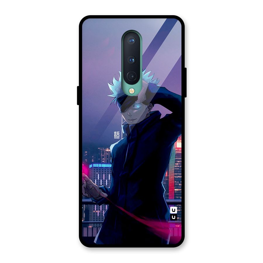 Gojo Looks Glass Back Case for OnePlus 8