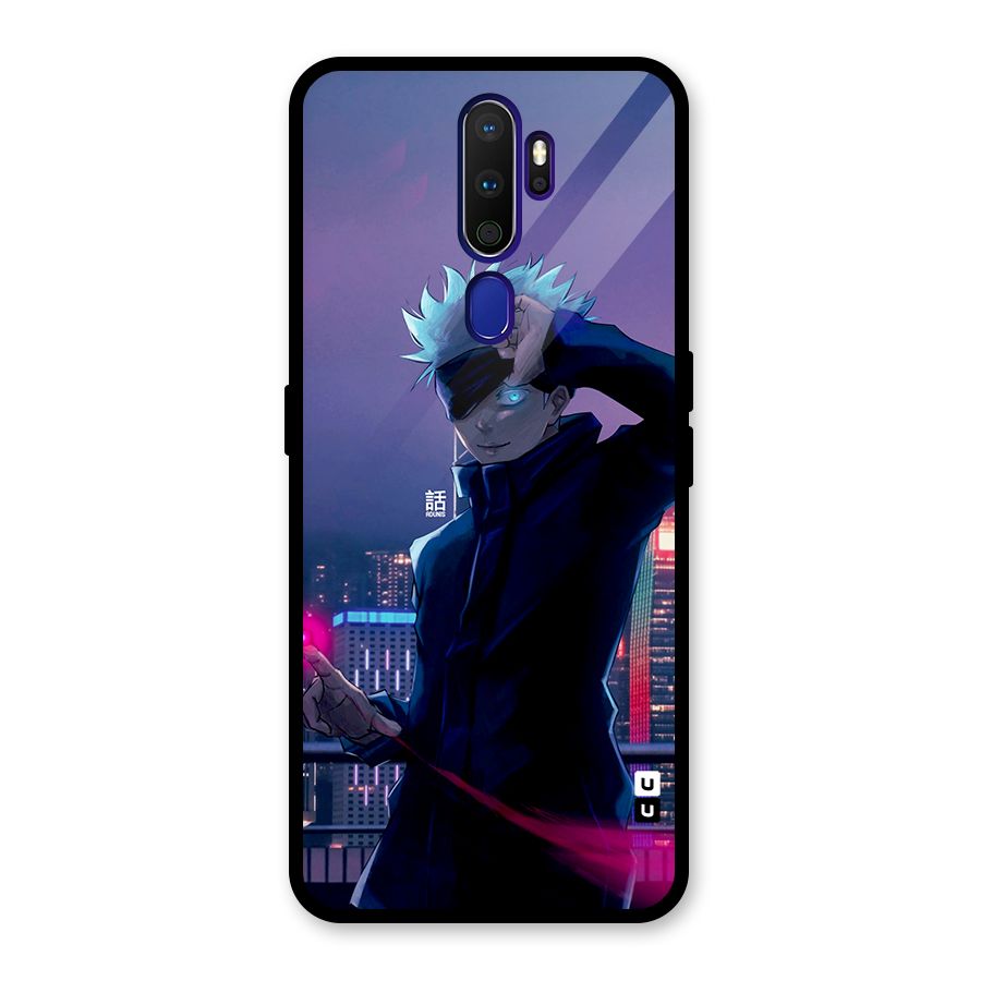 Gojo Looks Glass Back Case for Oppo A9 (2020)