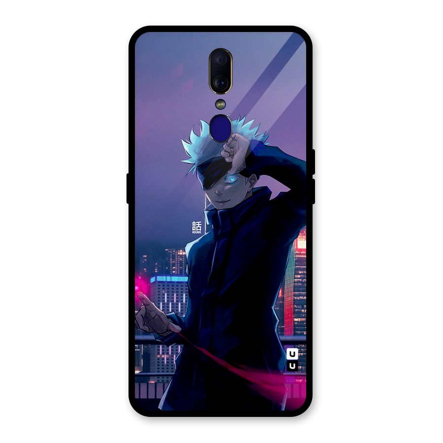 Gojo Looks Glass Back Case for Oppo F11