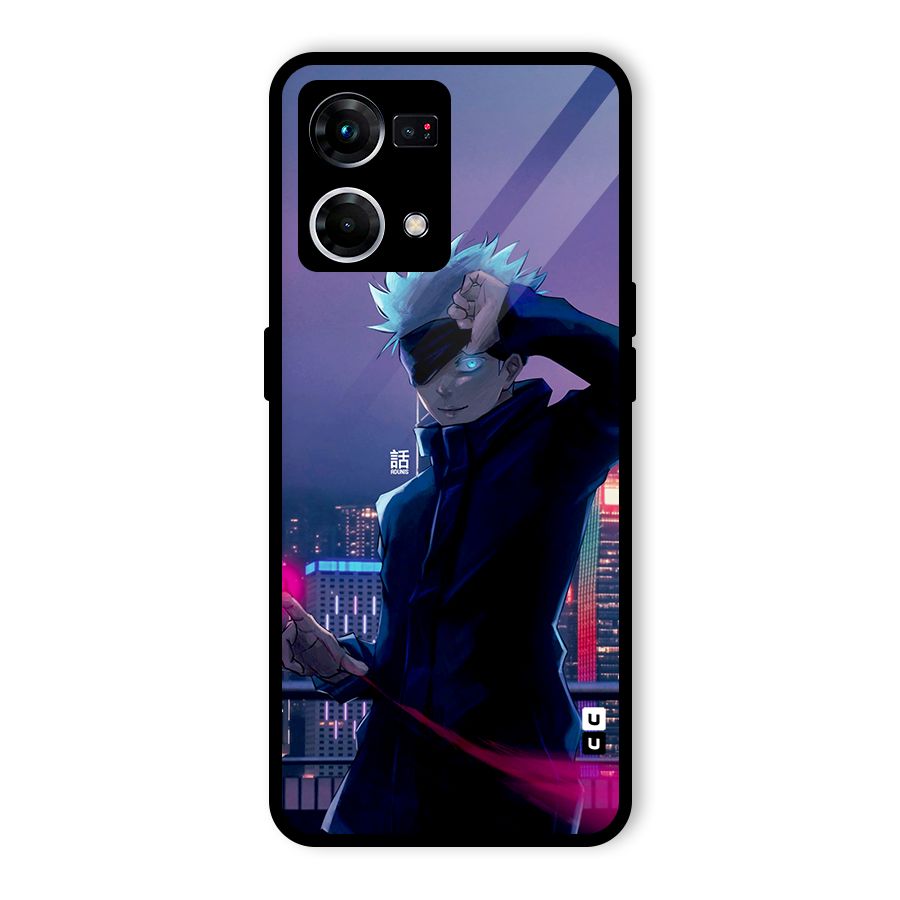 Gojo Looks Glass Back Case for Oppo F21 Pro 4G