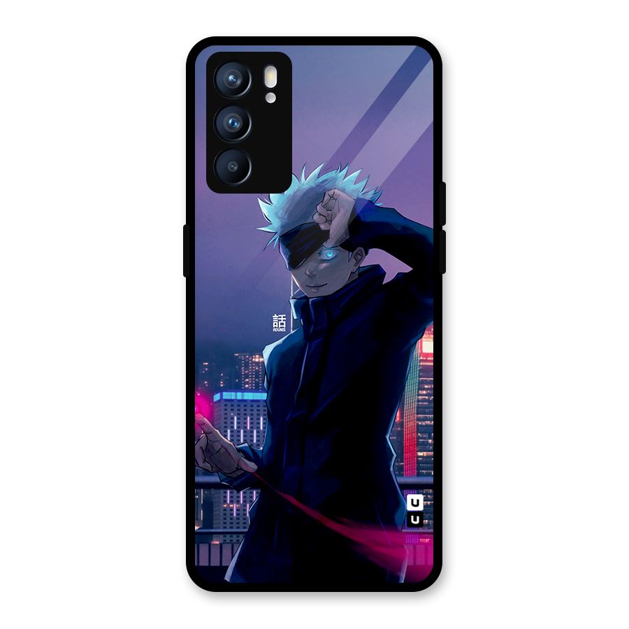 Gojo Looks Glass Back Case for Oppo Reno6 5G