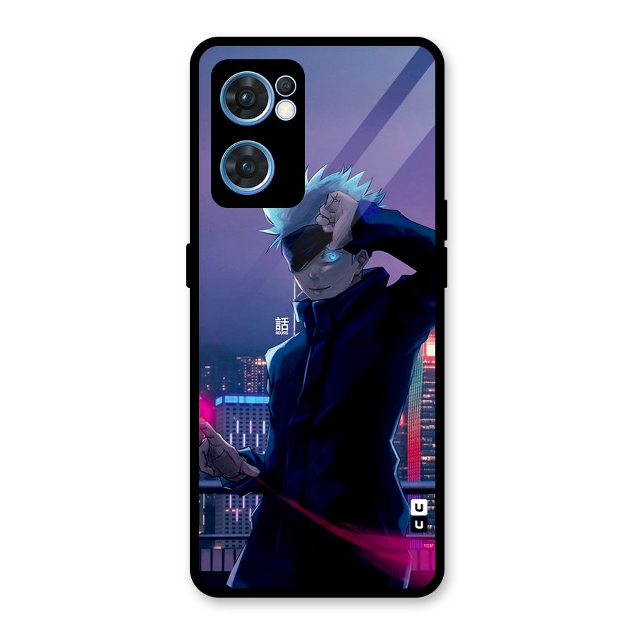 Gojo Looks Glass Back Case for Oppo Reno7 5G