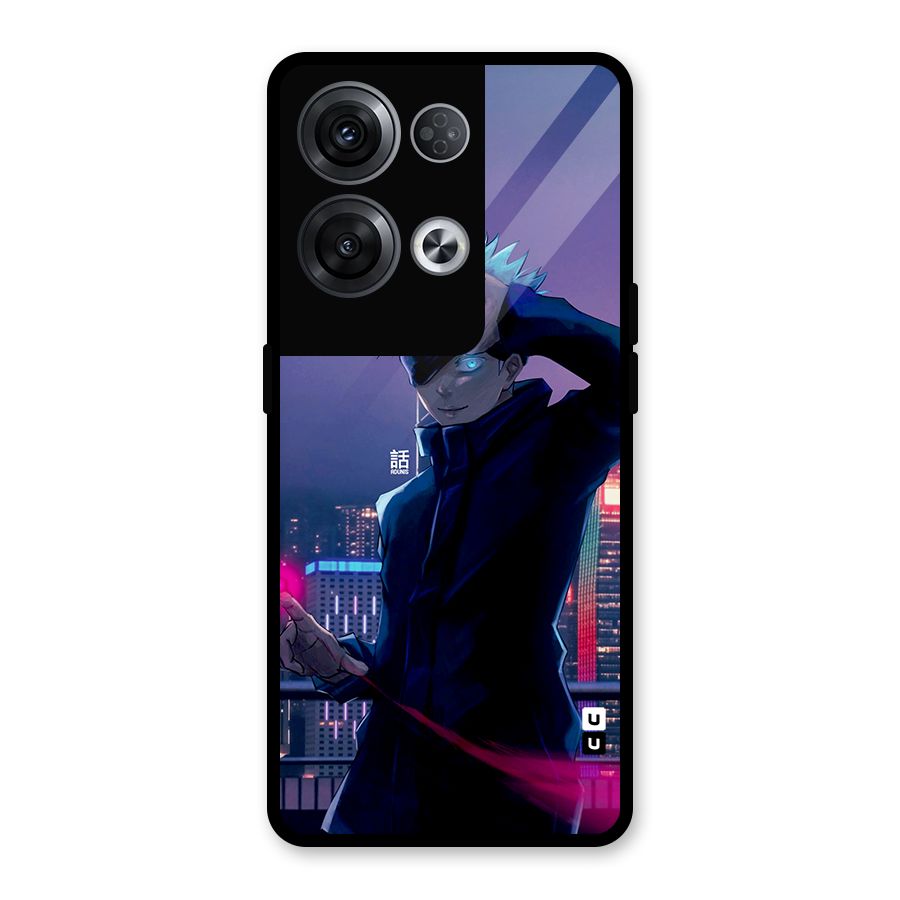 Gojo Looks Glass Back Case for Oppo Reno8 Pro 5G