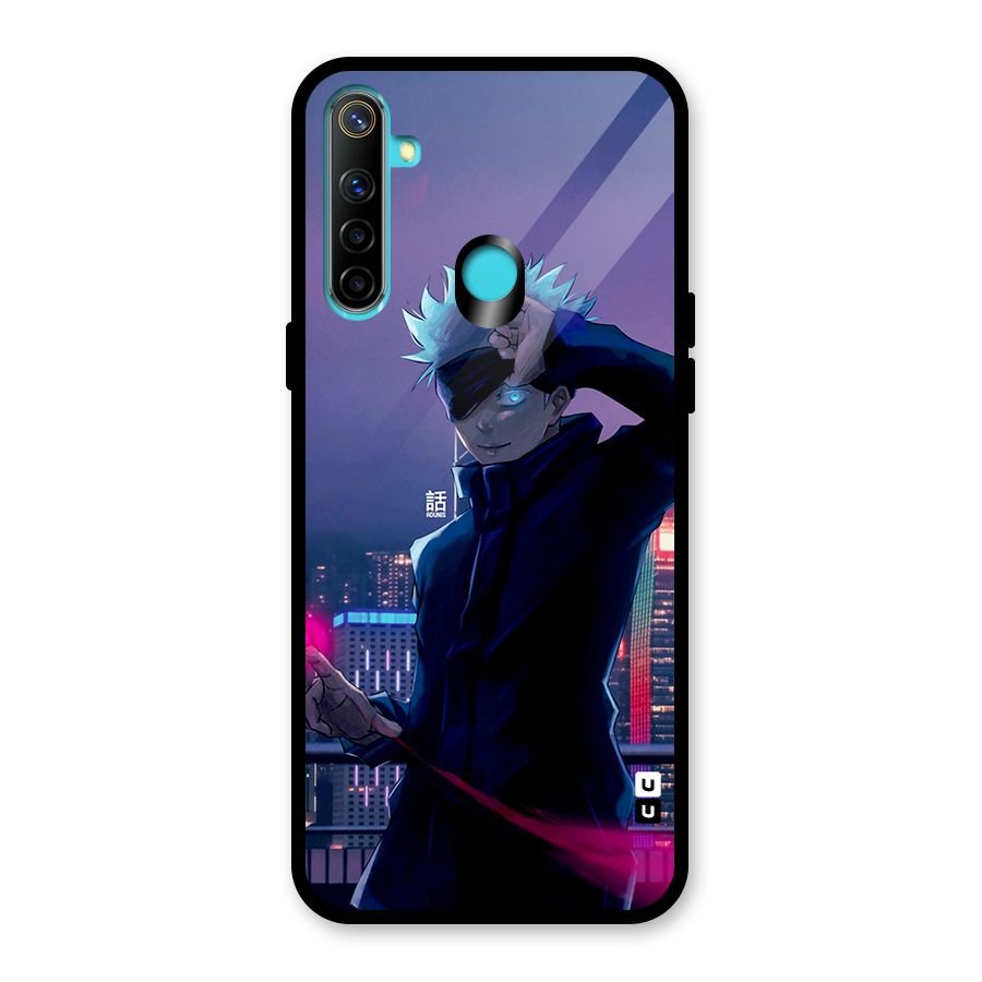 Gojo Looks Glass Back Case for Realme 5i