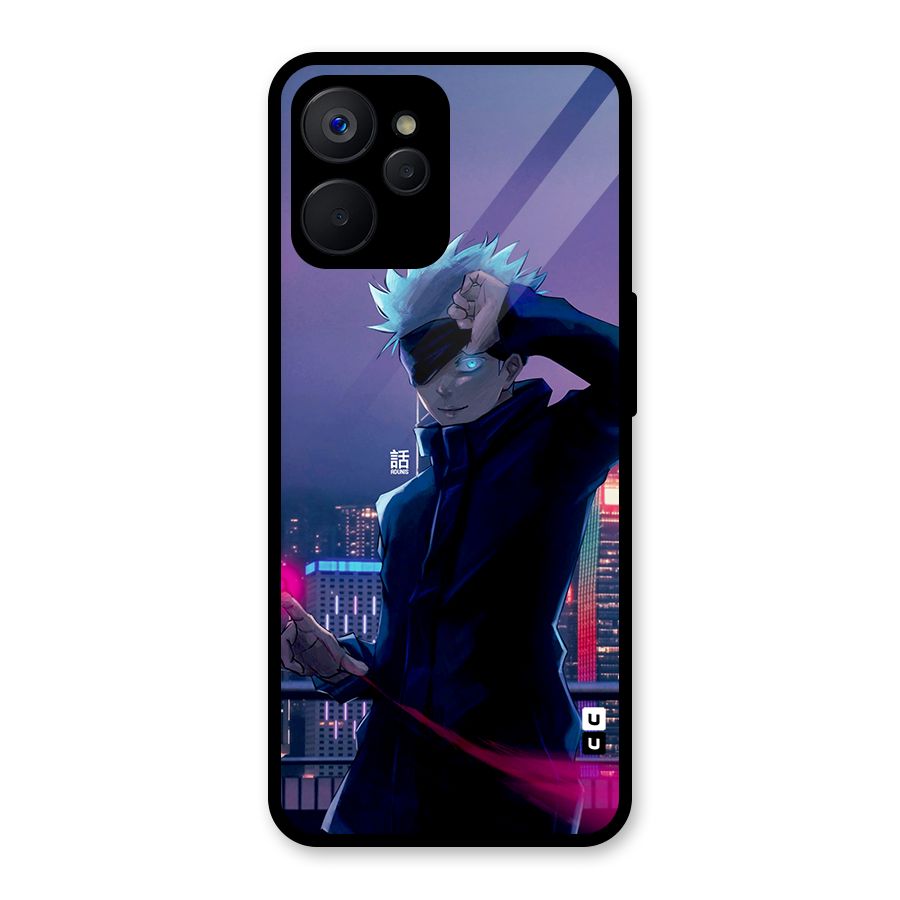 Gojo Looks Glass Back Case for Realme 9i 5G
