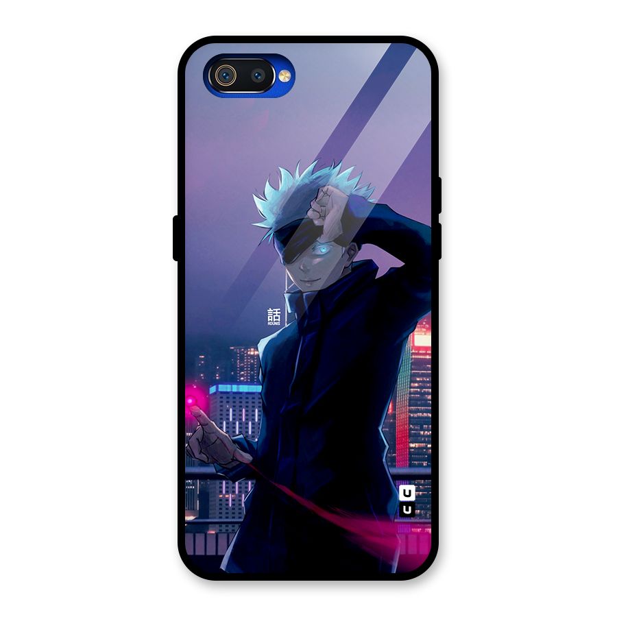 Gojo Looks Glass Back Case for Realme C2