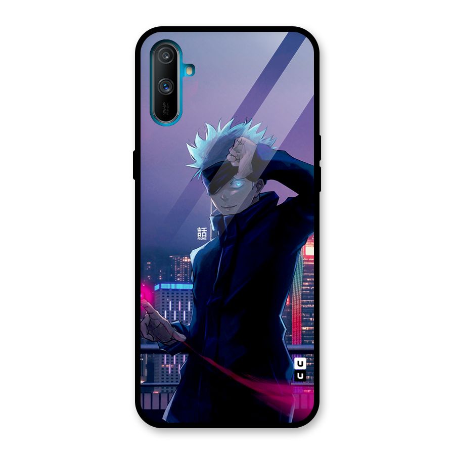 Gojo Looks Glass Back Case for Realme C3