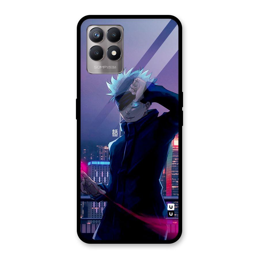 Gojo Looks Glass Back Case for Realme Narzo 50