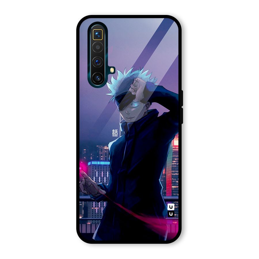 Gojo Looks Glass Back Case for Realme X3