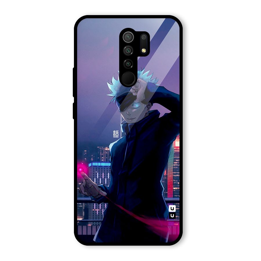 Gojo Looks Glass Back Case for Redmi 9 Prime