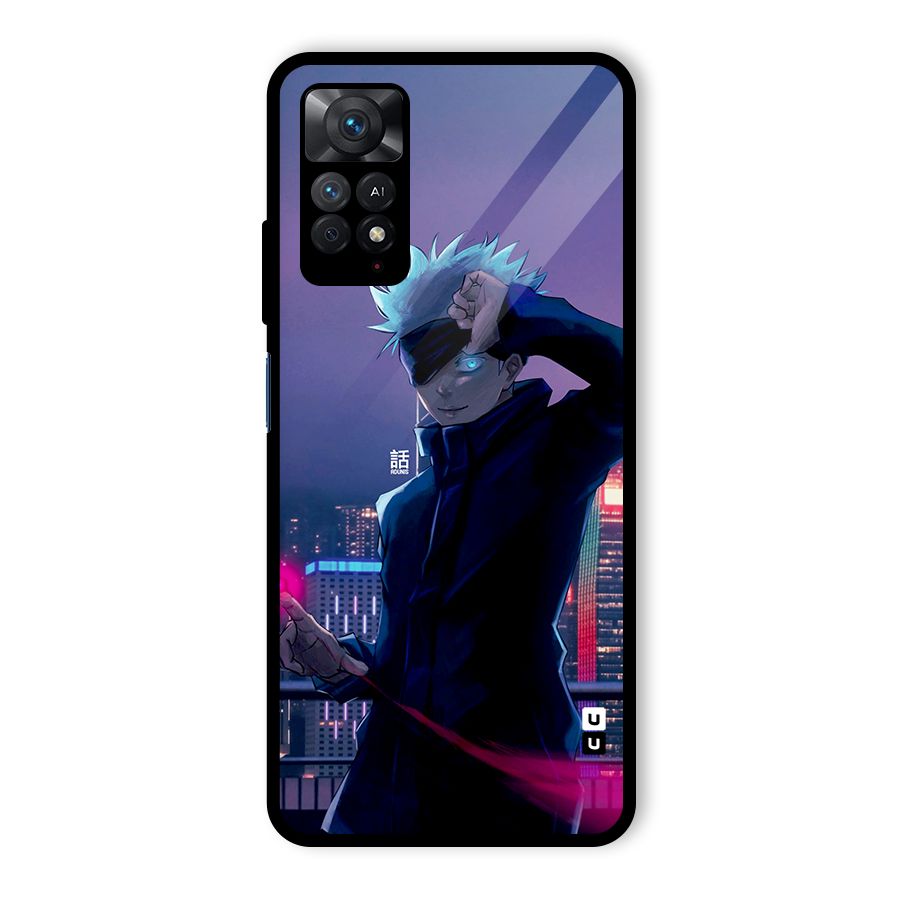 Gojo Looks Glass Back Case for Redmi Note 11 Pro Plus 5G