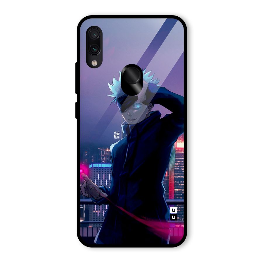 Gojo Looks Glass Back Case for Redmi Note 7 Pro