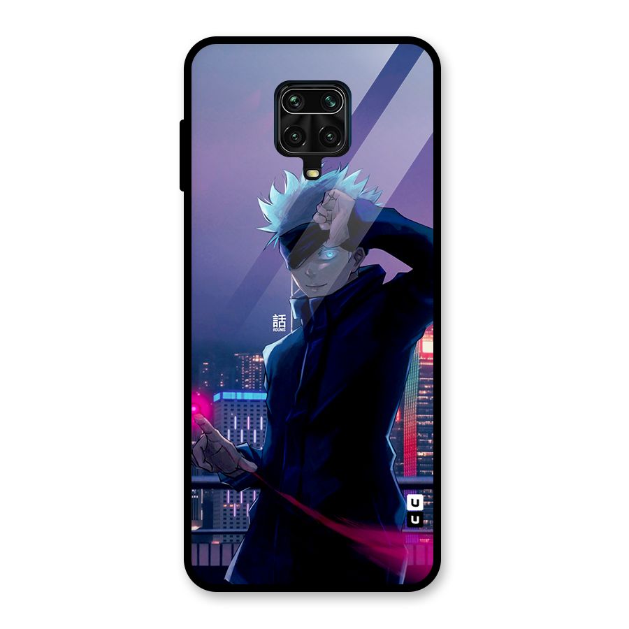 Gojo Looks Glass Back Case for Redmi Note 9 Pro