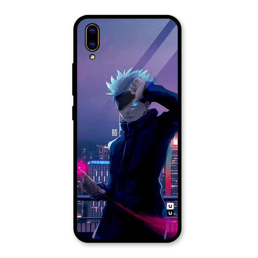 Gojo Looks Glass Back Case for Vivo V11 Pro