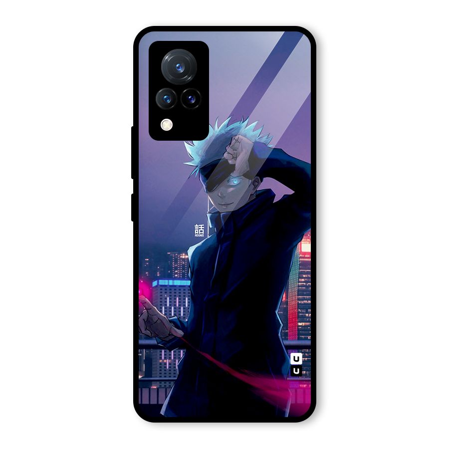 Gojo Looks Glass Back Case for Vivo V21 5G