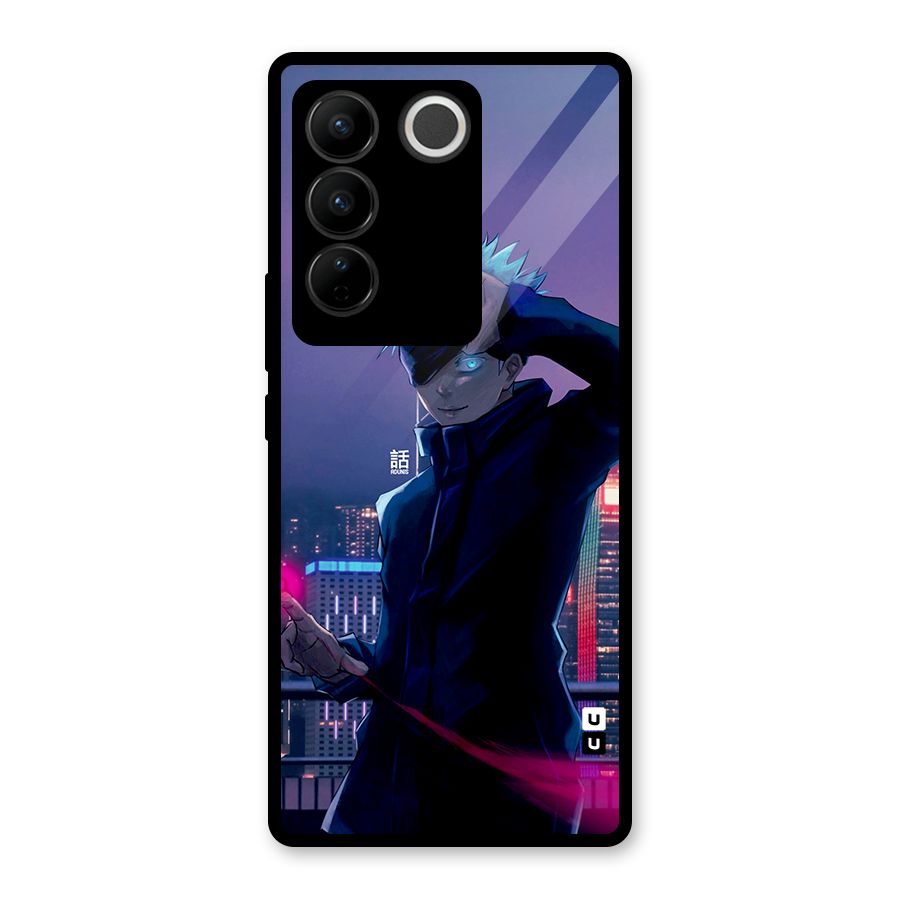 Gojo Looks Glass Back Case for Vivo V27