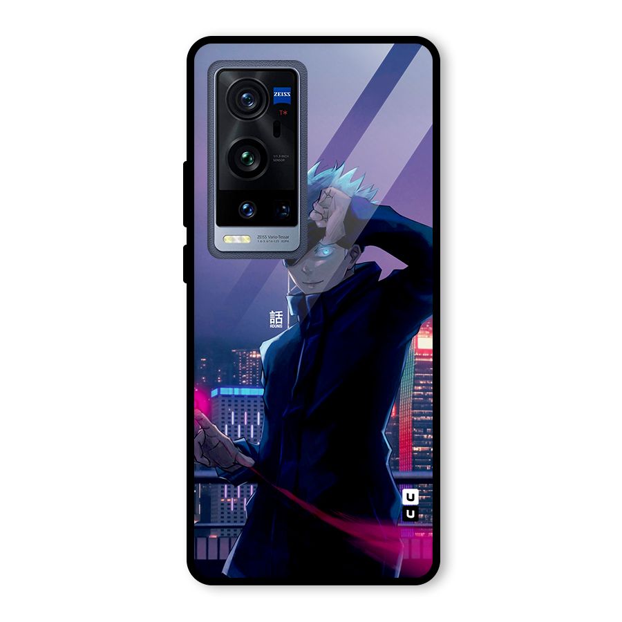 Gojo Looks Glass Back Case for Vivo X60 Pro Plus