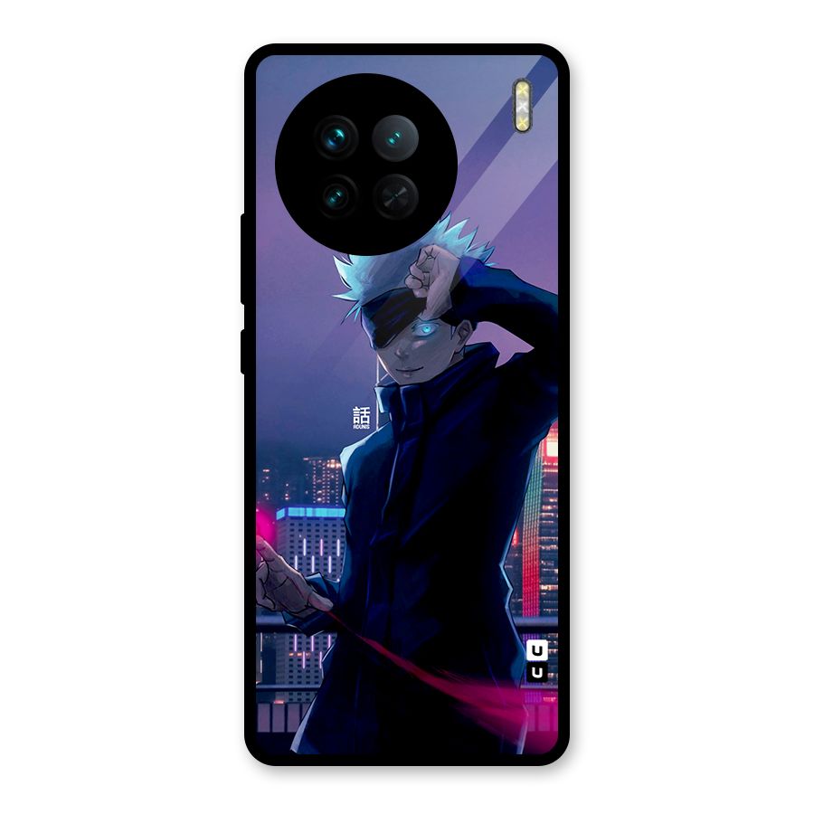 Gojo Looks Glass Back Case for Vivo X90