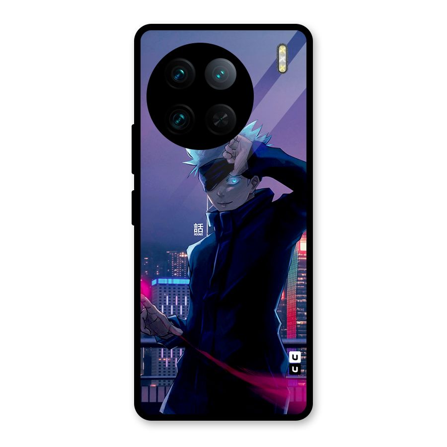 Gojo Looks Glass Back Case for Vivo X90 Pro