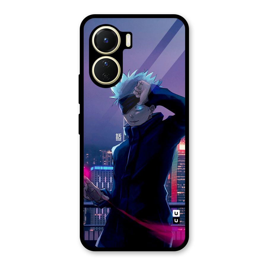 Gojo Looks Glass Back Case for Vivo Y16