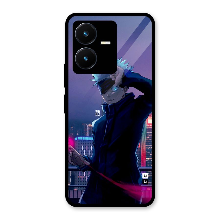 Gojo Looks Glass Back Case for Vivo Y22