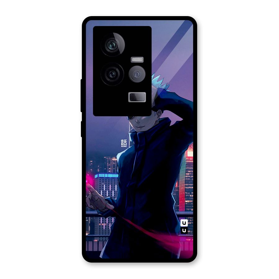 Gojo Looks Glass Back Case for Vivo iQOO 11 5G