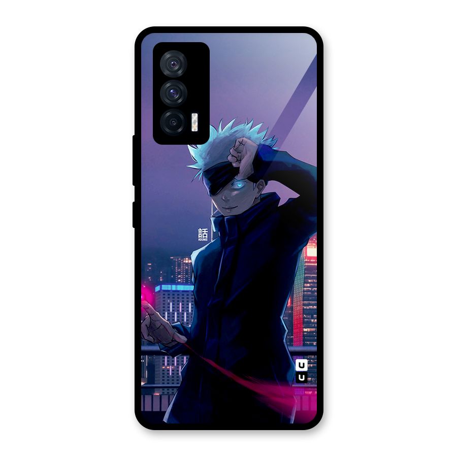 Gojo Looks Glass Back Case for Vivo iQOO 7 5G