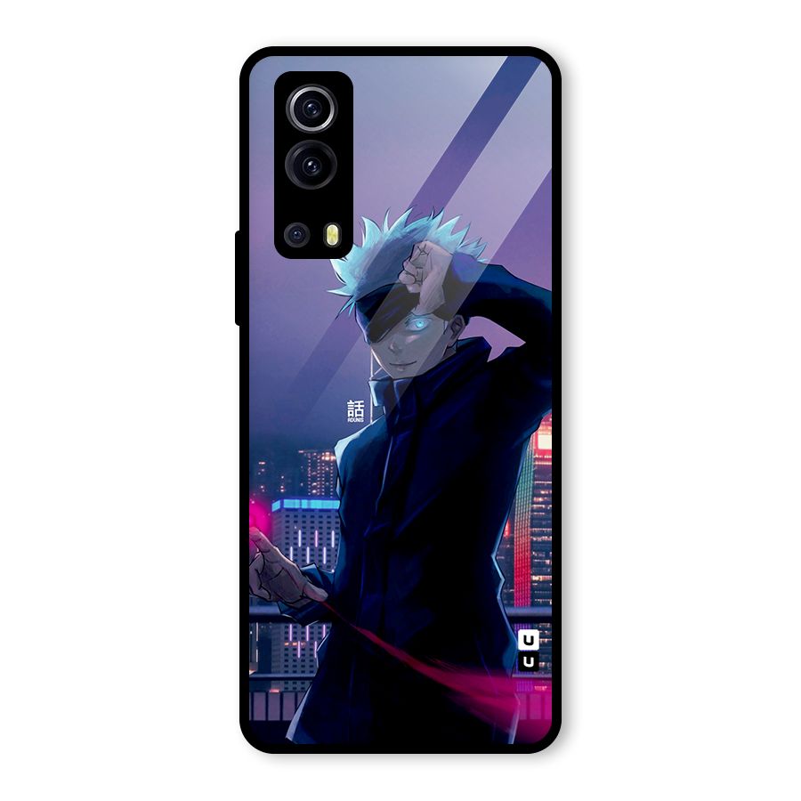 Gojo Looks Glass Back Case for Vivo iQOO Z3