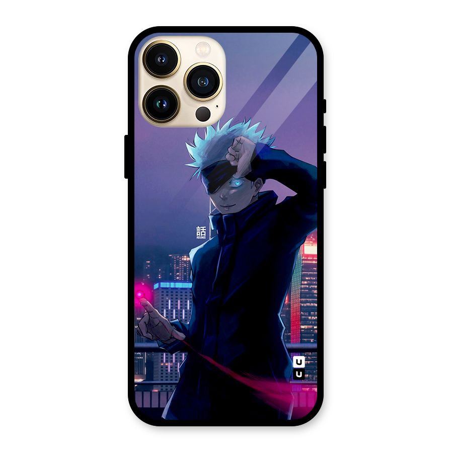 Gojo Looks Glass Back Case for iPhone 13 Pro Max