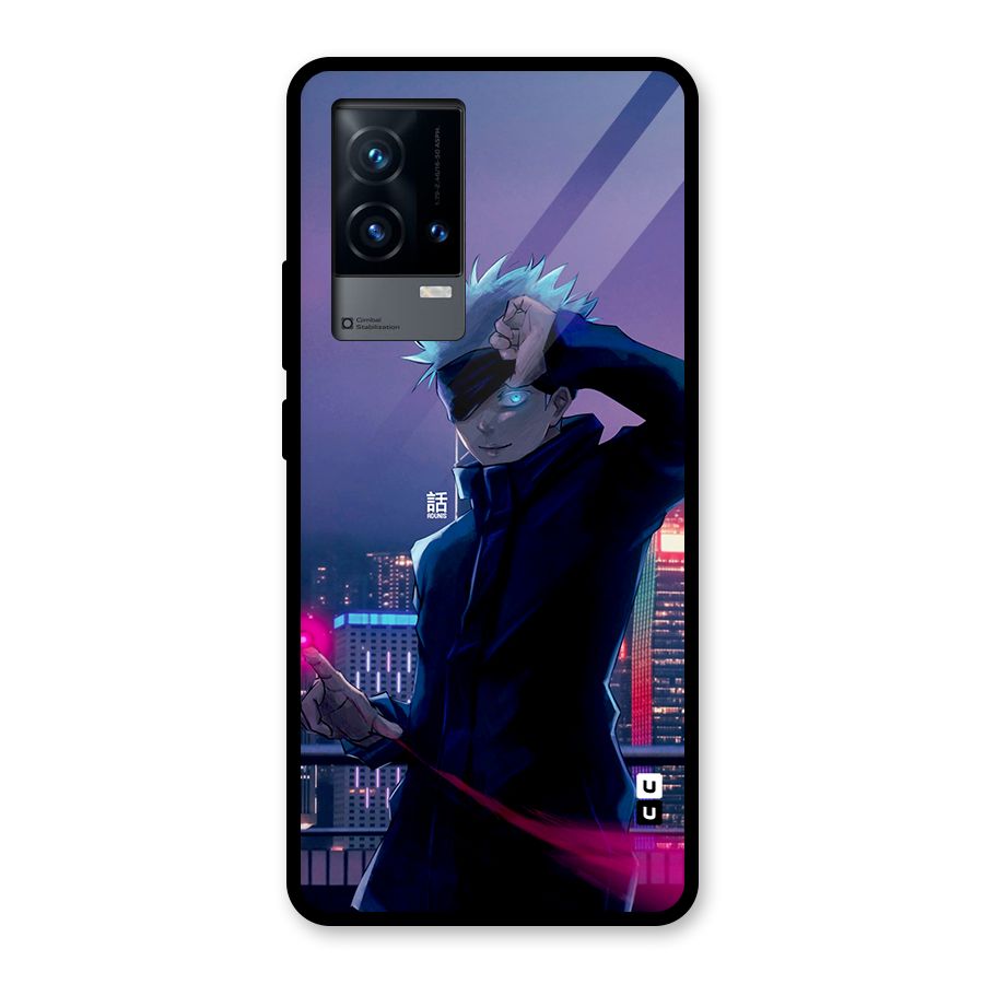 Gojo Looks Glass Back Case for iQOO 9 5G