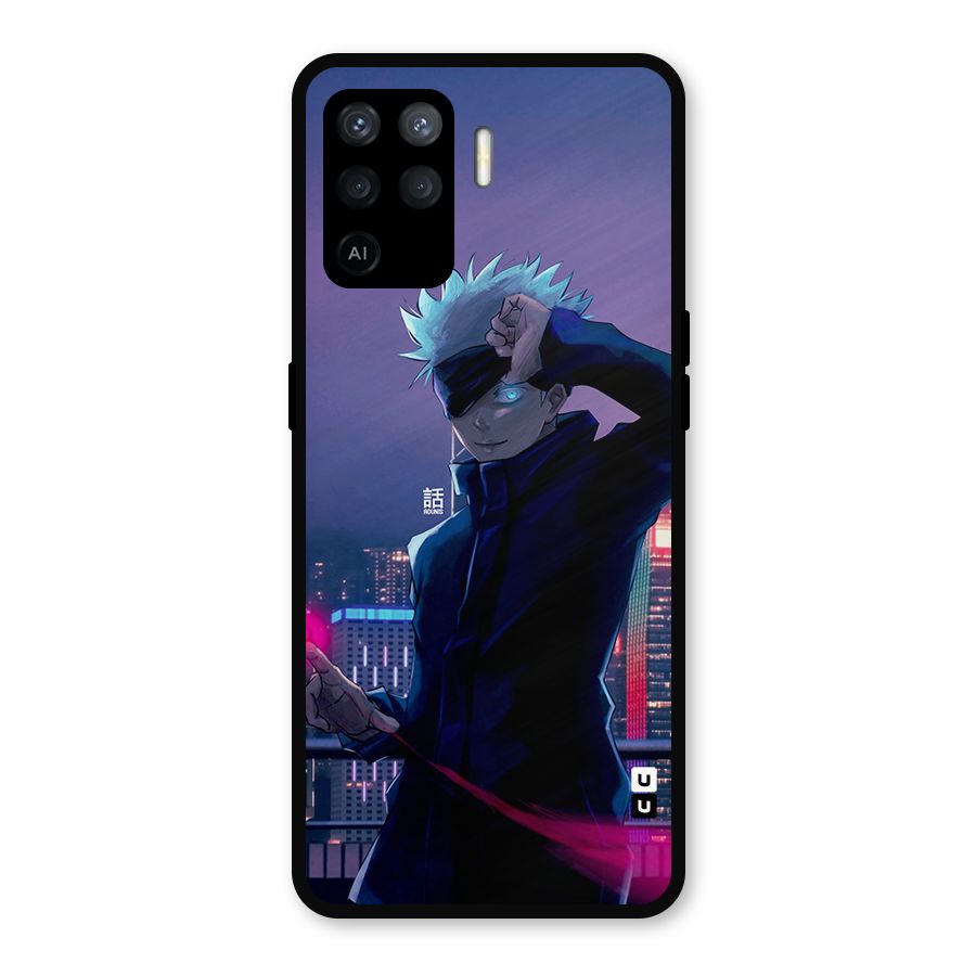 Gojo Looks Metal Back Case for Oppo F19 Pro