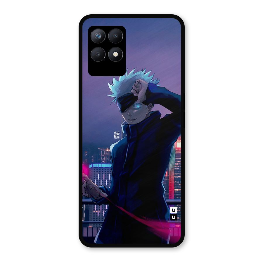 Gojo Looks Metal Back Case for Realme Narzo 50