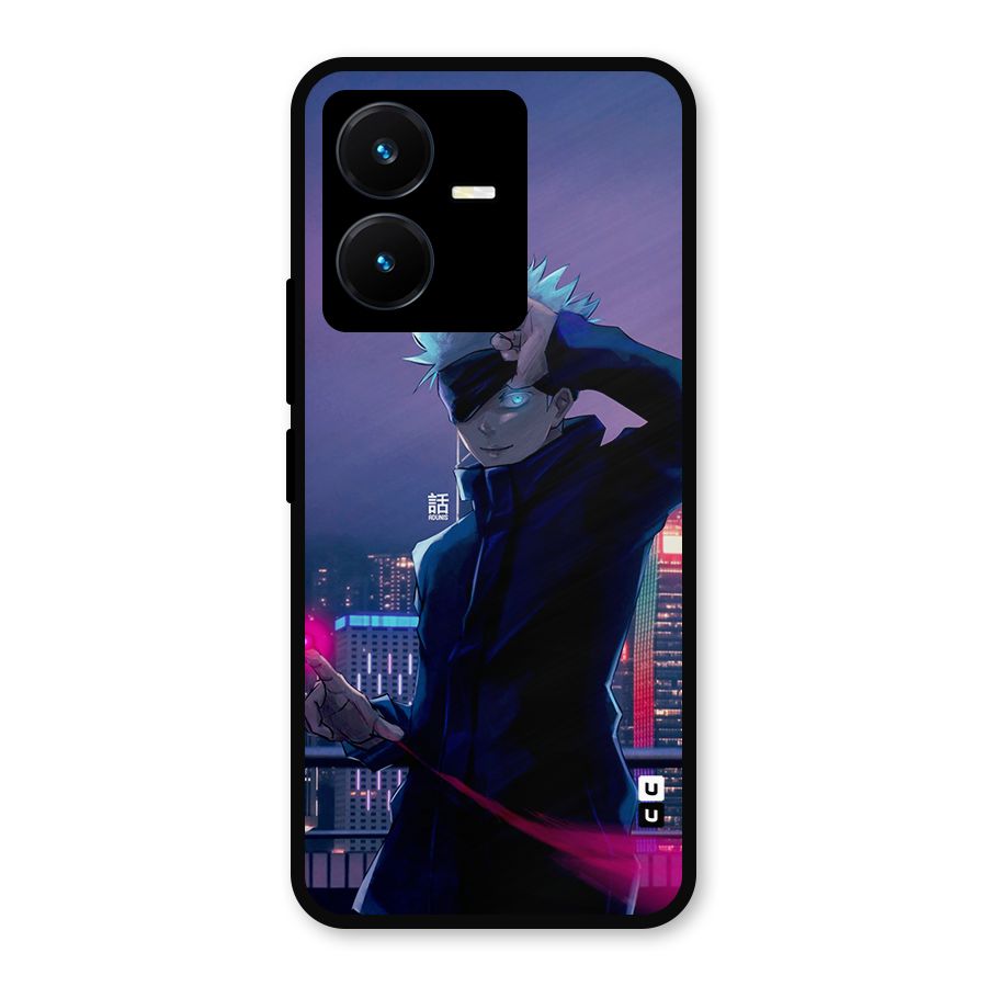 Gojo Looks Metal Back Case for Vivo Y22