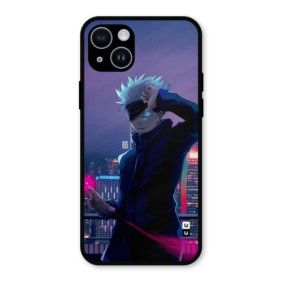 Gojo Looks Metal Back Case for iPhone 14