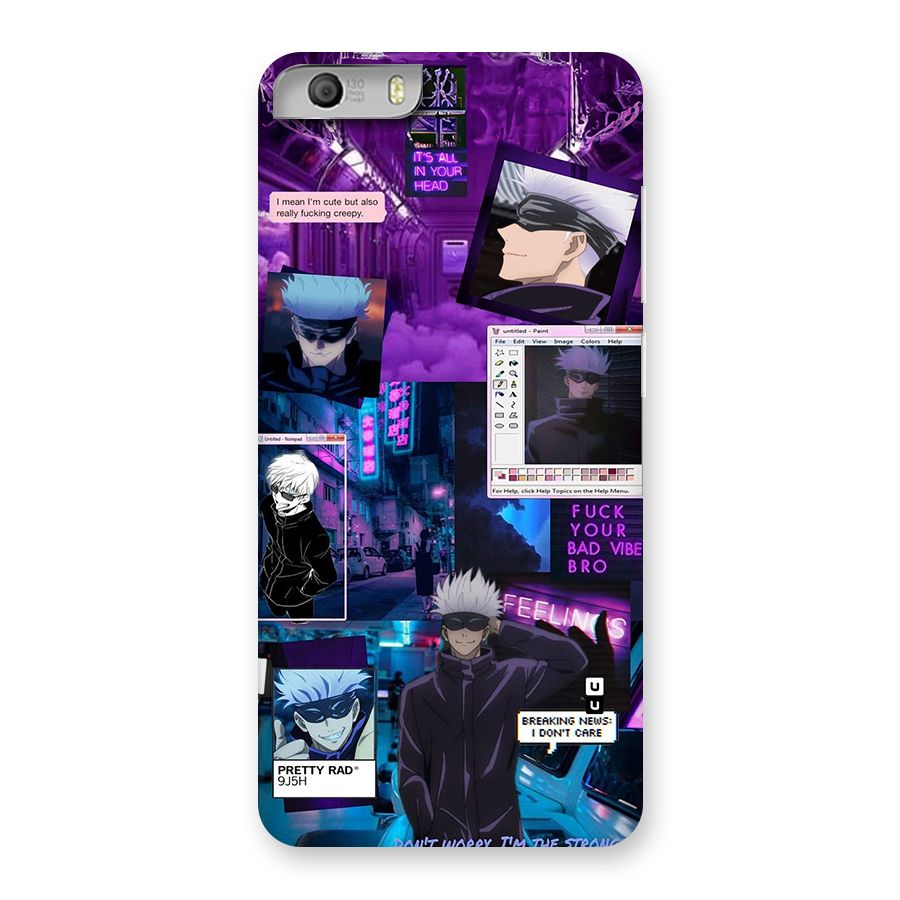 Gojo Quotes Bundle Back Case for Canvas Knight 2