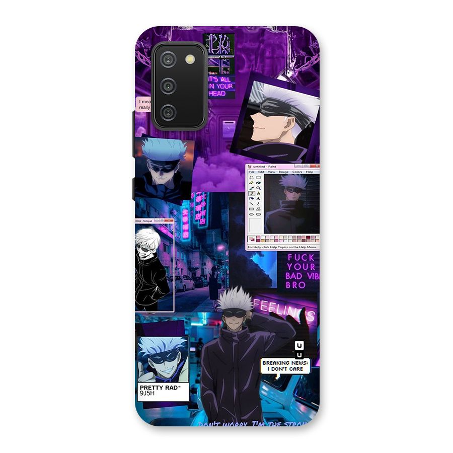Gojo Quotes Bundle Back Case for Galaxy F02s
