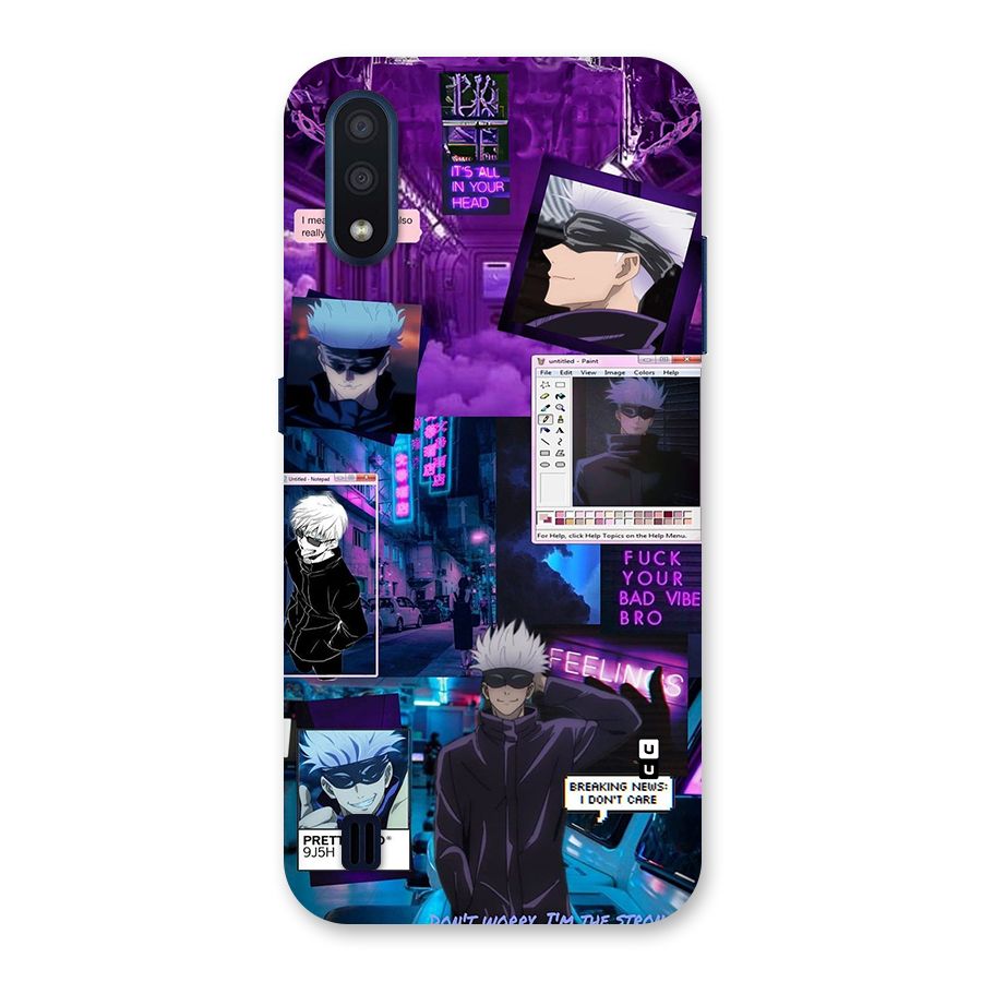 Gojo Quotes Bundle Back Case for Galaxy M01