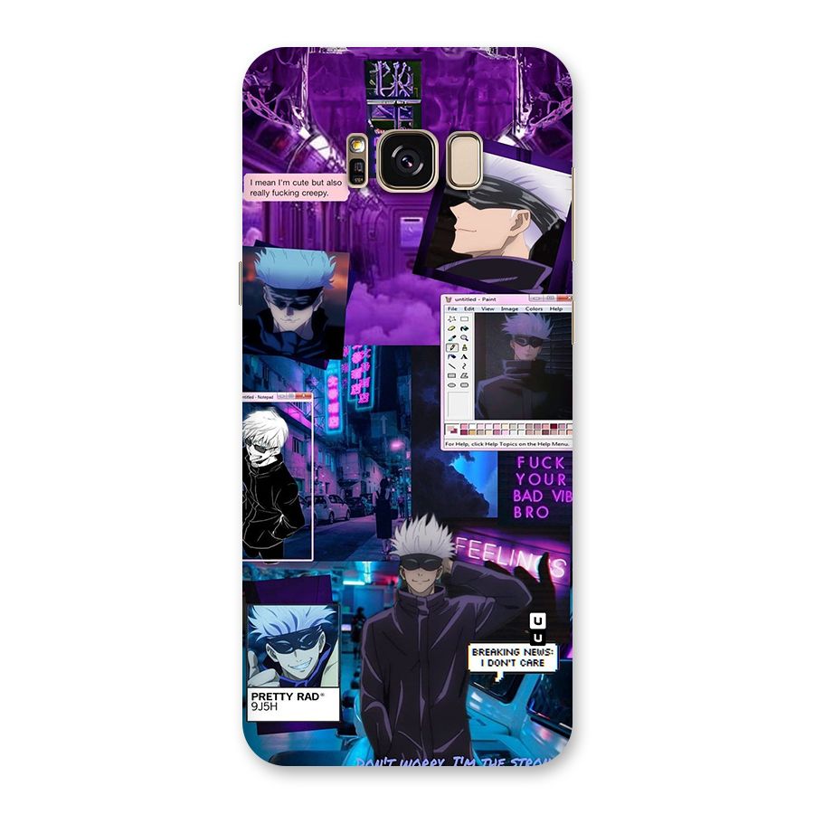 Gojo Quotes Bundle Back Case for Galaxy S8 Plus